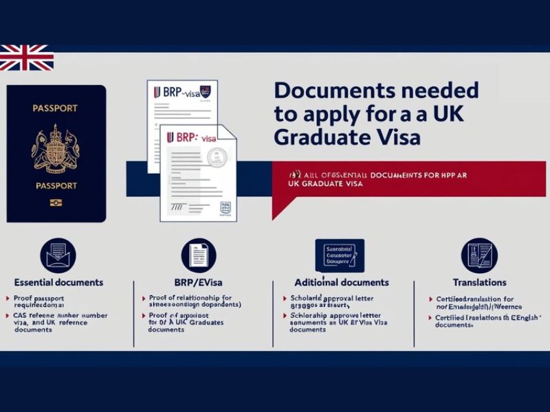 Documents needed to apply for a Graduate Visa UK – Full checklist