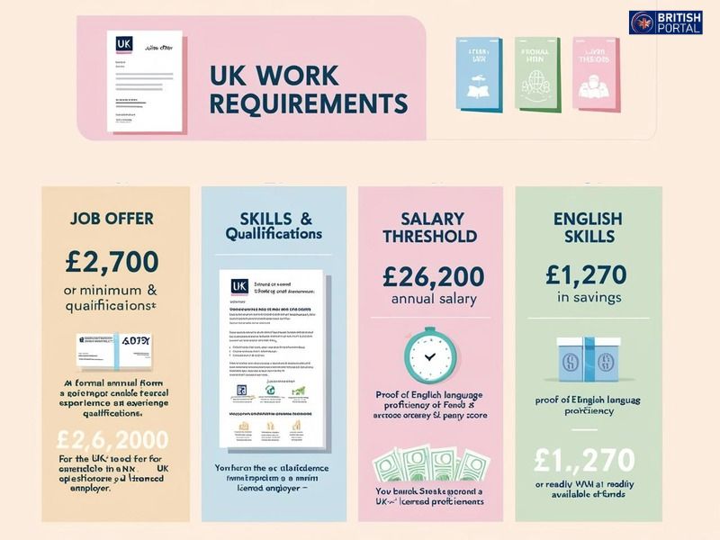 Overview of eligibility criteria to work in the UK for foreign nationals.
