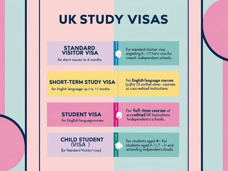 Overview of UK study visas for international students.
