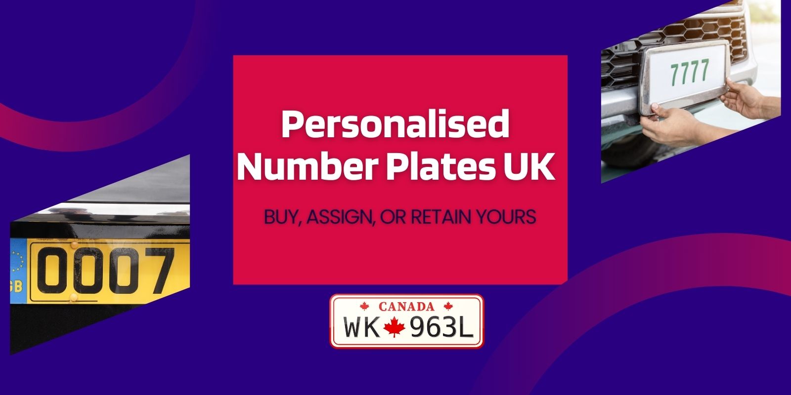 Personalised number plates in the UK – Buy, transfer, and sell easily