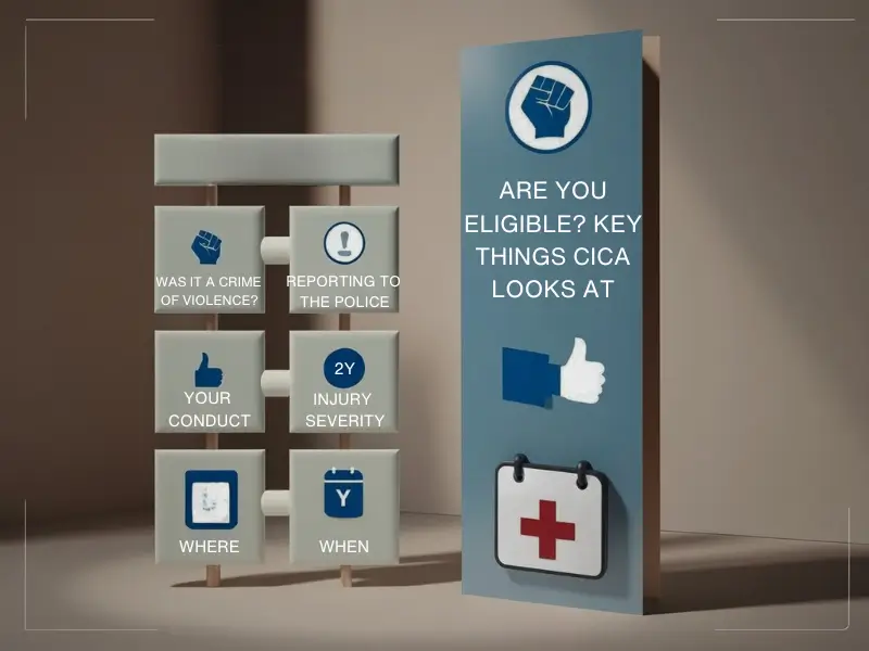 CICA eligibility criteria for criminal injuries compensation in the UK