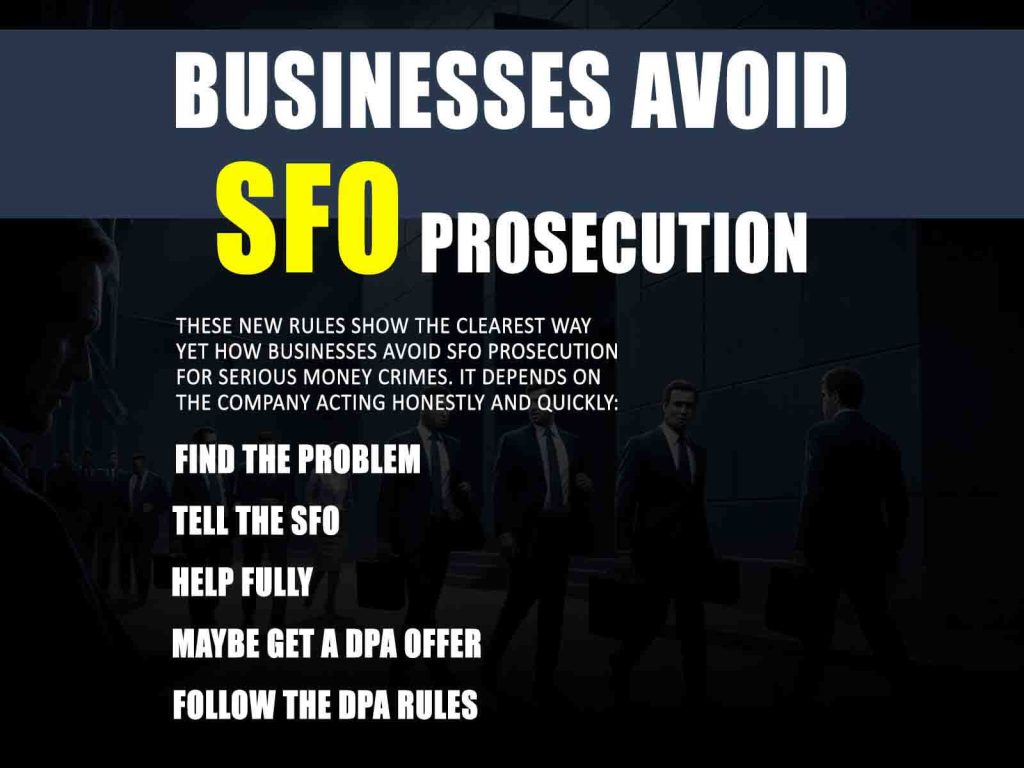 Businesses Avoid SFO Prosecution