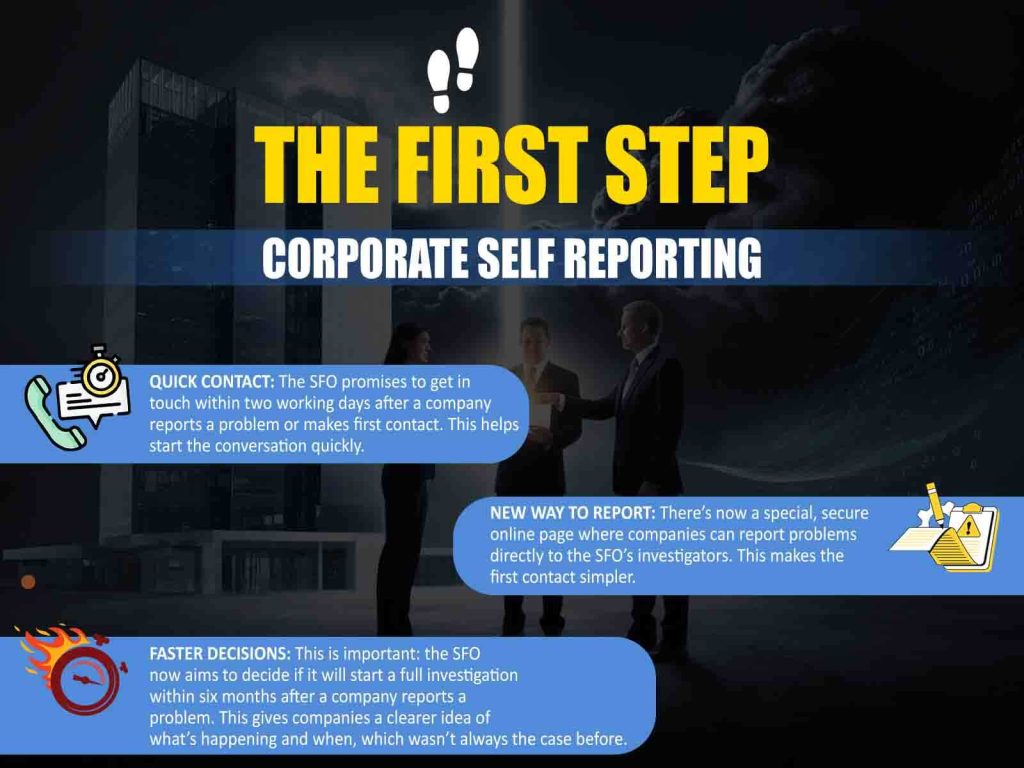The First Step Corporate Self Reporting