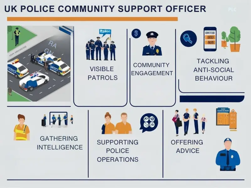 Day-to-day duties of a UK Police Community Support Officer including patrols and community engagement.