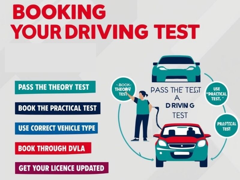 Booking your UK driving test online or by phone