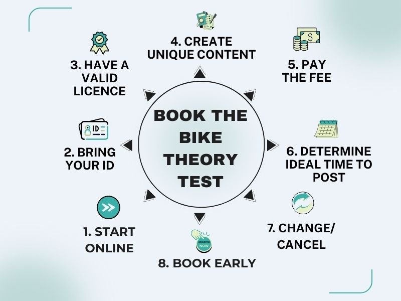 How to book your bike theory test online