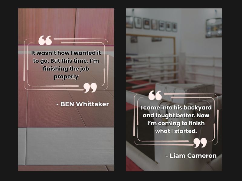 Ben Whittaker and Liam Cameron pre-fight profiles