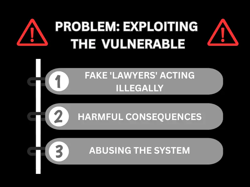 The UK faces rising cases of fake immigration advisors exploiting vulnerable asylum seekers with harmful and illegal advice.