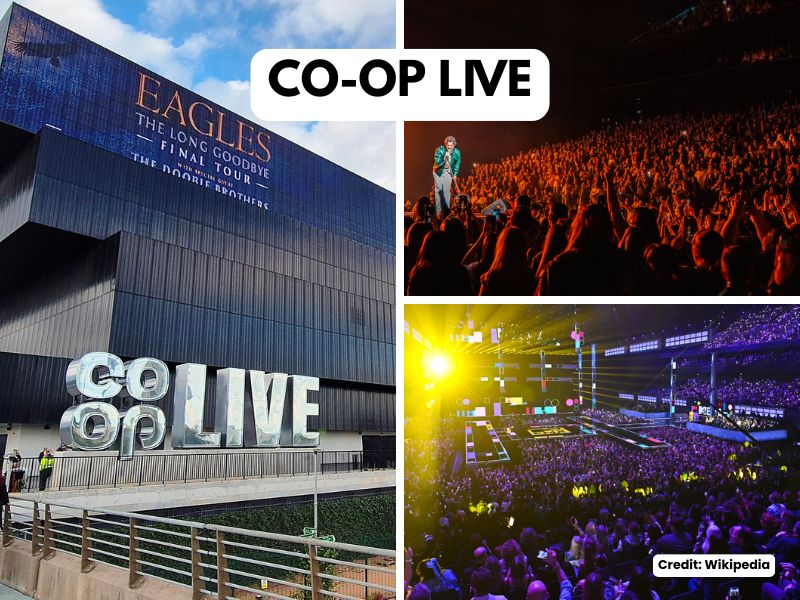 Co-op Live indoor arena in Manchester, UK’s largest indoor venue