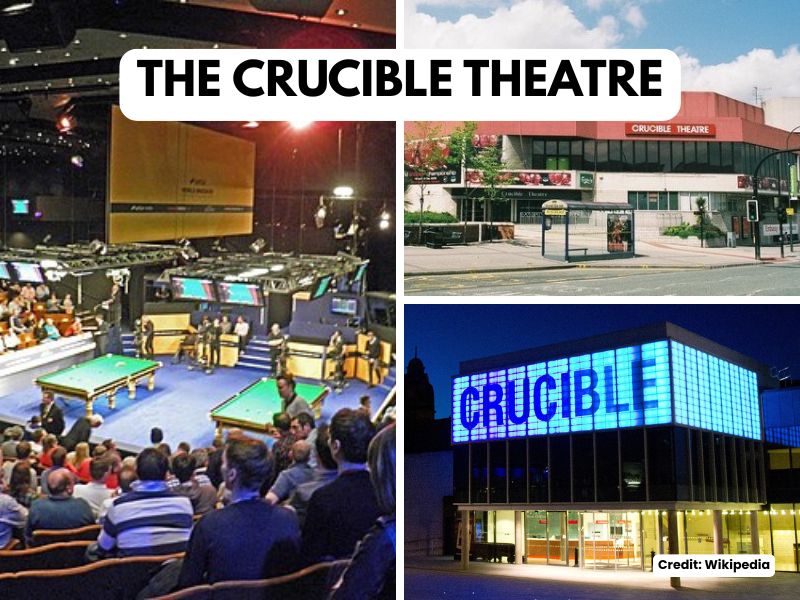 The Crucible Theatre in Sheffield, famous for World Snooker Championship