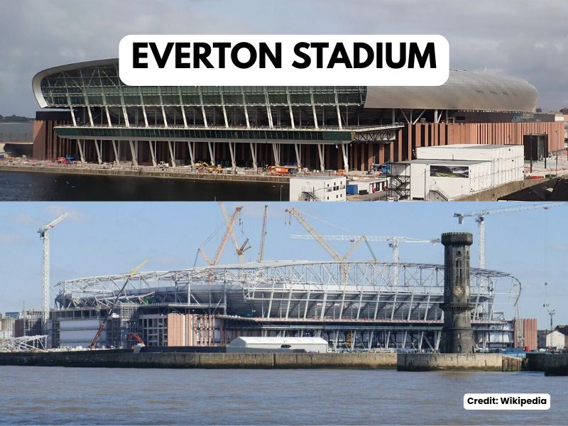 Everton Stadium, new home of Everton FC in Liverpool