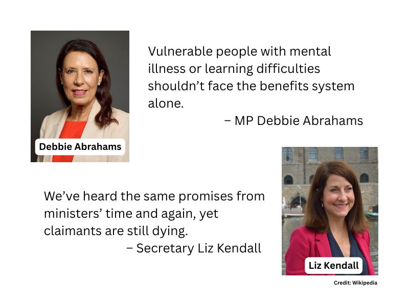 UK government response to DWP safeguarding duty calls for vulnerable claimants