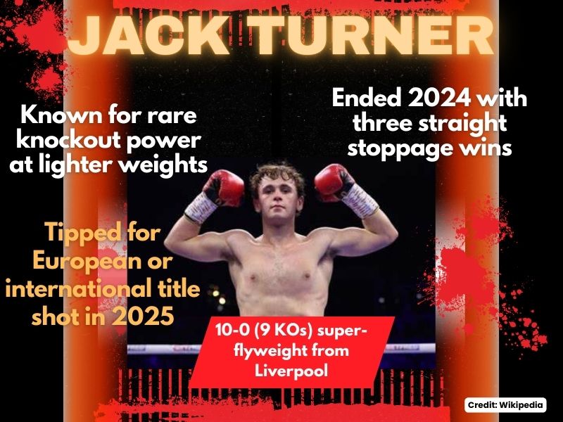 Jack Turner super-flyweight boxer with knockout power