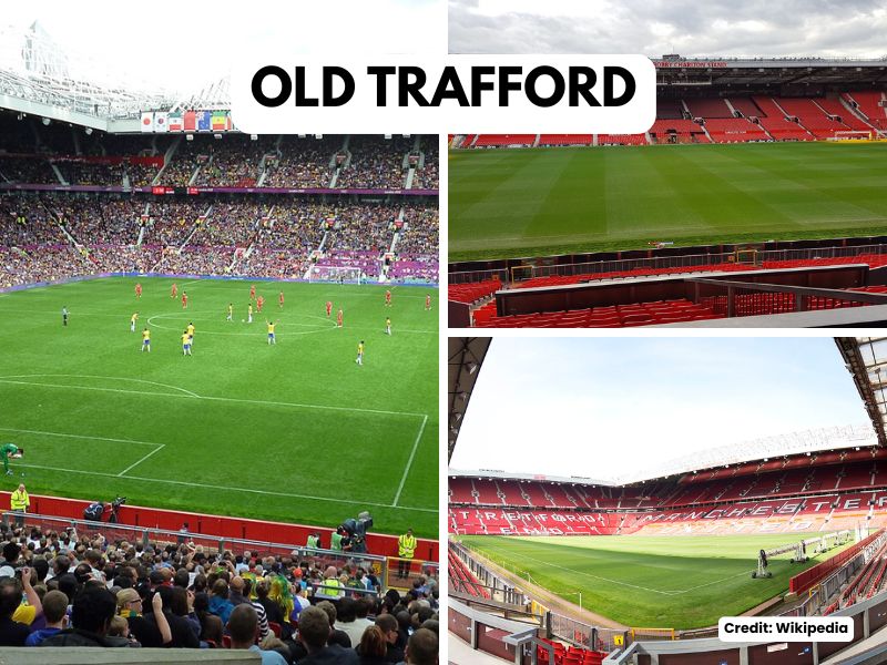 Old Trafford Stadium, the Theatre of Dreams in Manchester