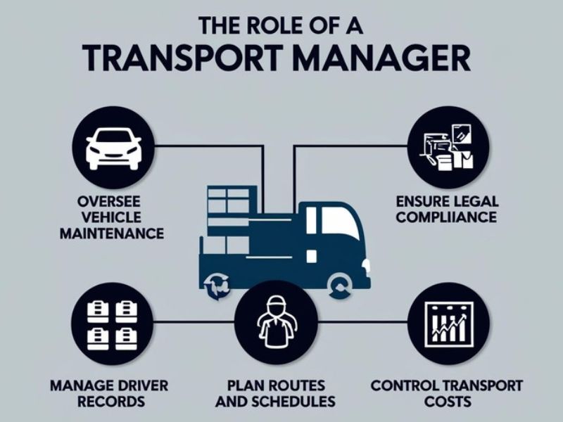 Role of a transport manager in UK road haulage and logistics