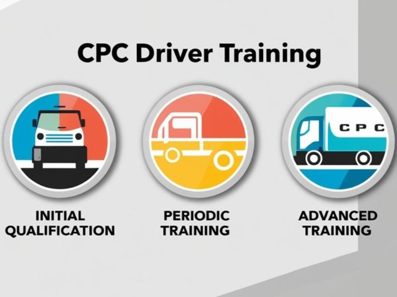 Different types of CPC driver training in the UK