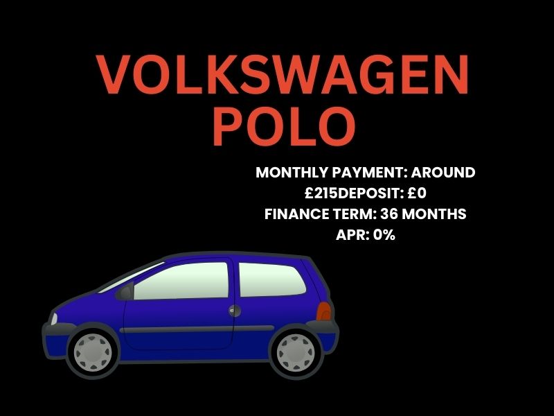 Volkswagen Polo on 0% APR car finance deal