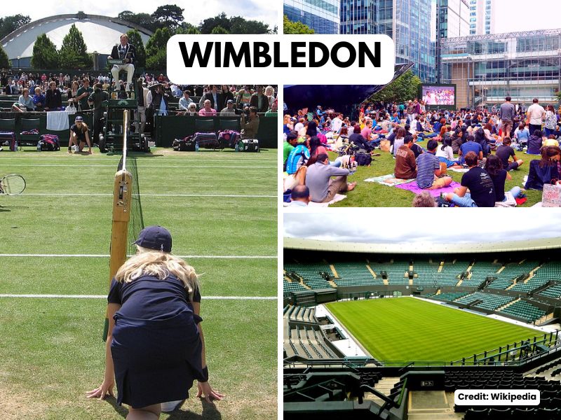 Wimbledon tennis courts, All England Lawn Tennis Club