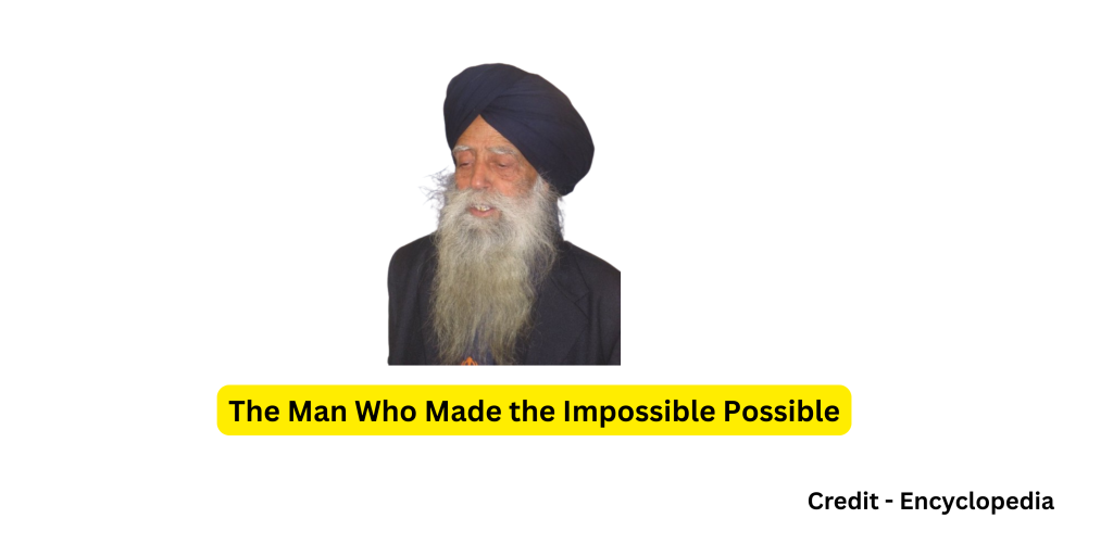 The Man Who Made the Impossible Possible – A symbol of strength, determination, and inspiration

